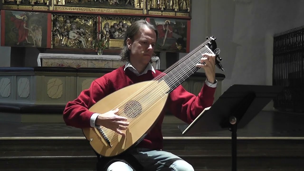 Silvius Leopold Weiss (1687-1750) -  Allemande in g minor. Magnus Andersson- Baroque Lute