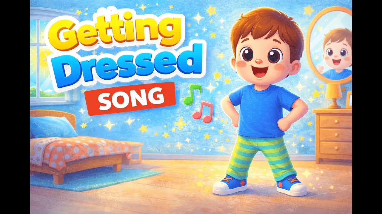 Get Dressed Song for Toddlers 👕 Morning Routine & Life Skills Song for Kids