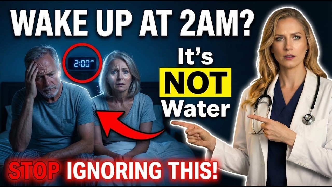 Seniors : Why You Wake Up at 2AM | Not Water! | – Doctors Stay Quiet | How To Fix It