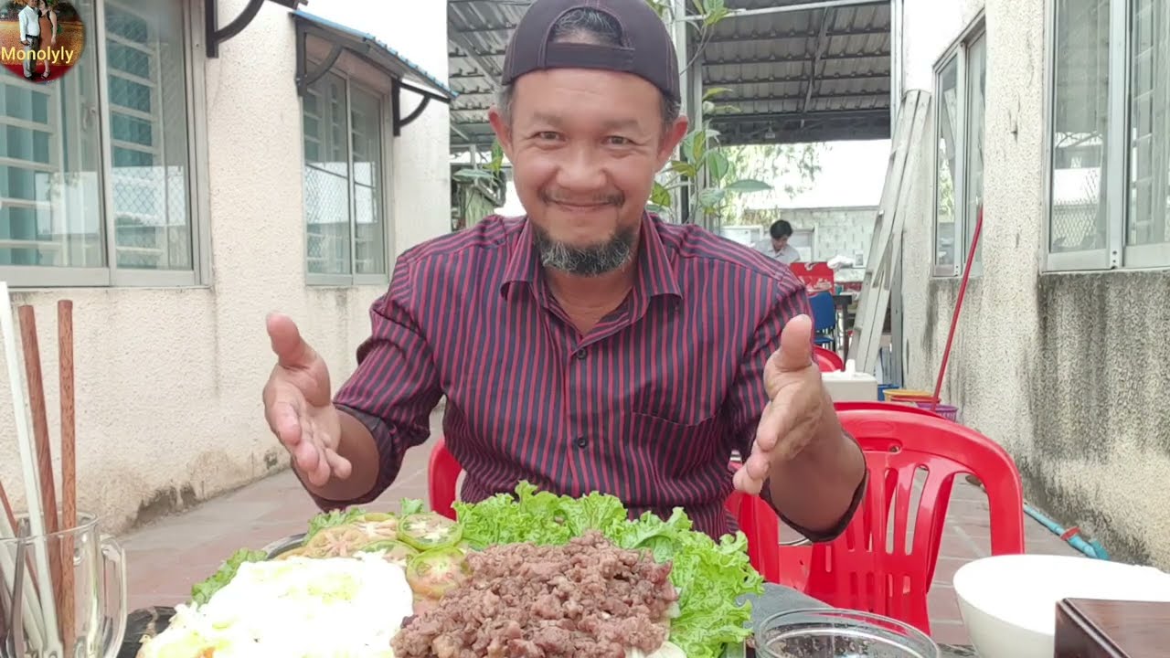 VLOG 1624. ឡុកឡាក់សាច់គោចិញ្ច្រាំ ពងមាន់។