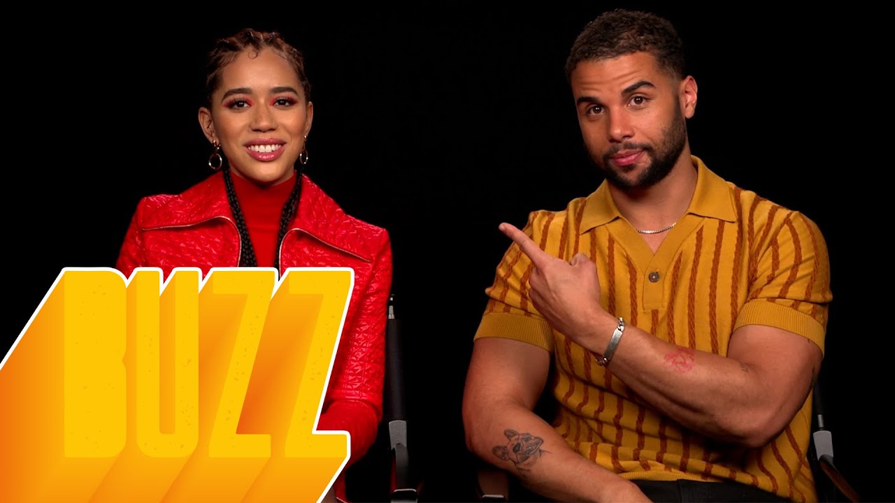 Mason Gooding & Jasmin Savoy Brown Talk Scream 6, Jenna Ortega & Courteney Cox!