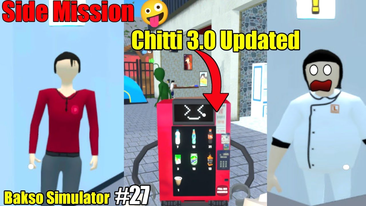 i Found Robox Owner | Update Robot App | Electronic And Chef Mission | Bakso Simulator #flenco