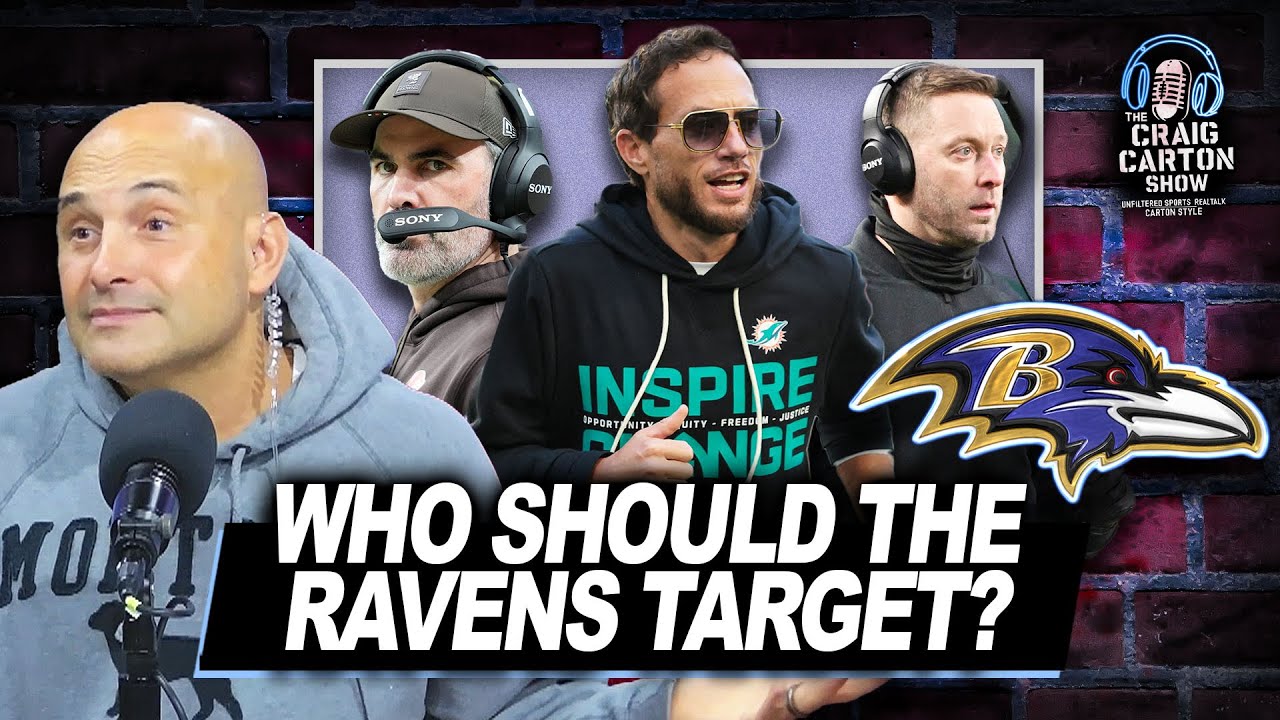 BEST NFL COACHING JOB LEFT: Baltimore! Who Will They Sign? | The Craig Carton Show