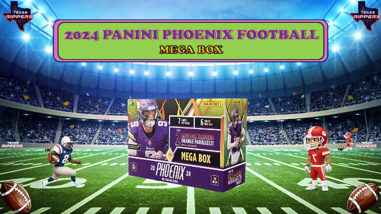 ✅🔥😲🔥JAYDEN DANIELS ROOKIE INSERT! #RIPPING 2024 PANINI PHOENIX FOOTBALL MEGA BOX  🔥😲🔥✅