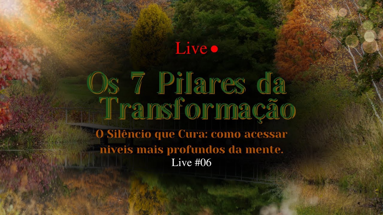 OS 7 PILARES DA TRANSFORMAÇÃO - O Silêncio que Cura: como acessar niveis mais profundos da mente.