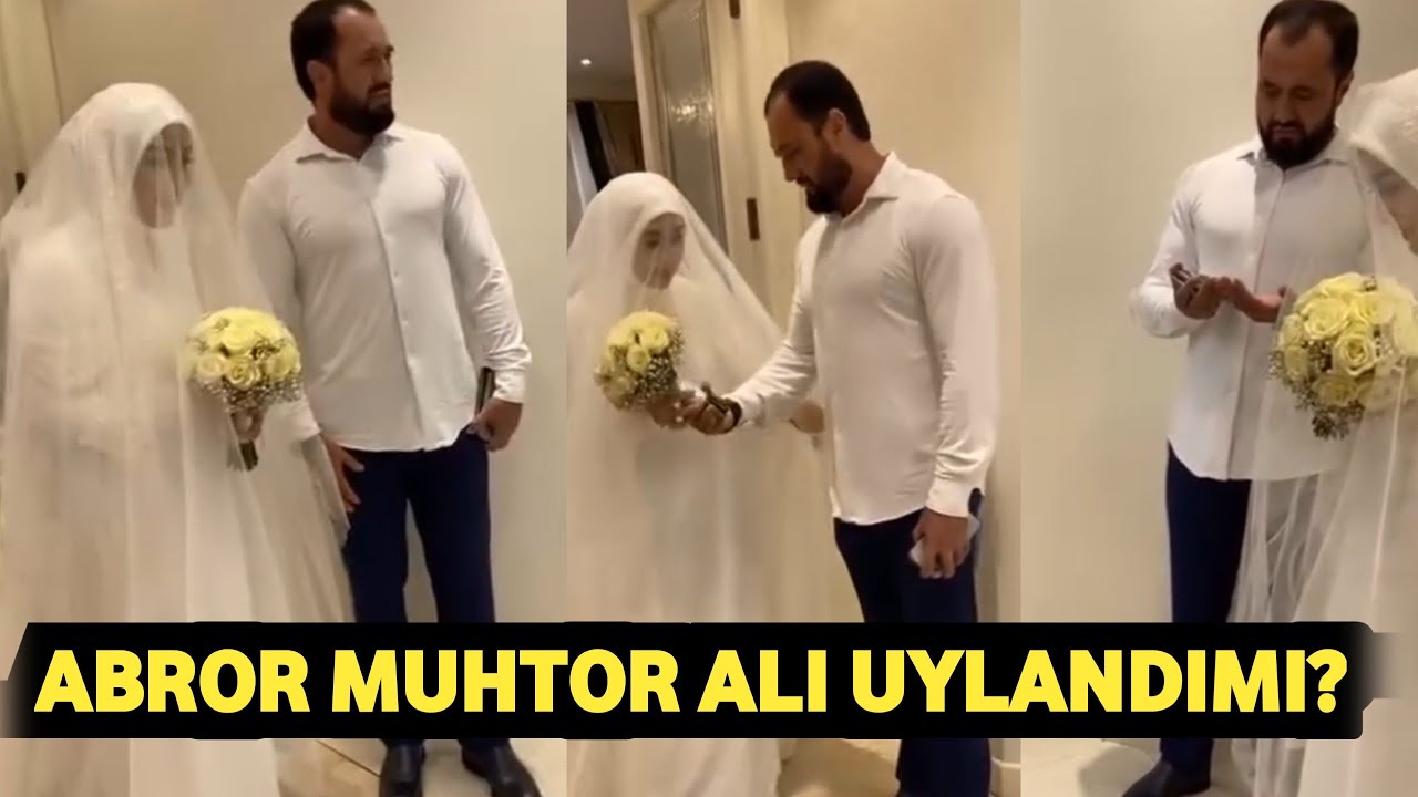 Abror Muhtor Ali uylandimi?  || Аброр Мухтор Алий уйландими?