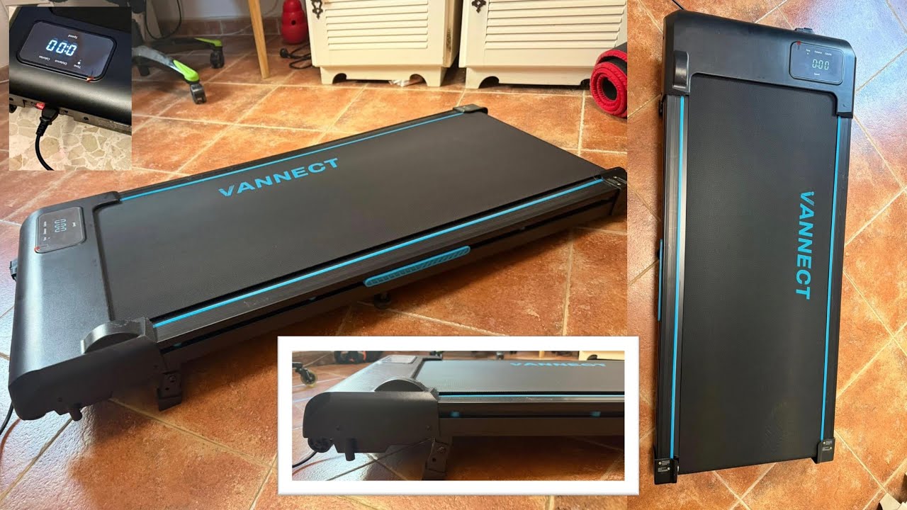 vannect Cinta de Correr con Inclinación, 2.75HP Cinta de Andar con Magnético Control Remoto, Walking