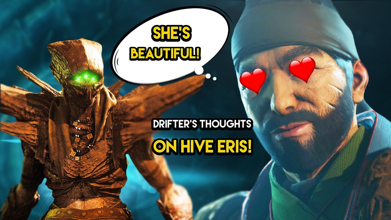 Destiny 2 - DRIFTER’S THOUGHTS ON HIVE GOD ERIS! Eris Morn’s Ghost and Relationship
