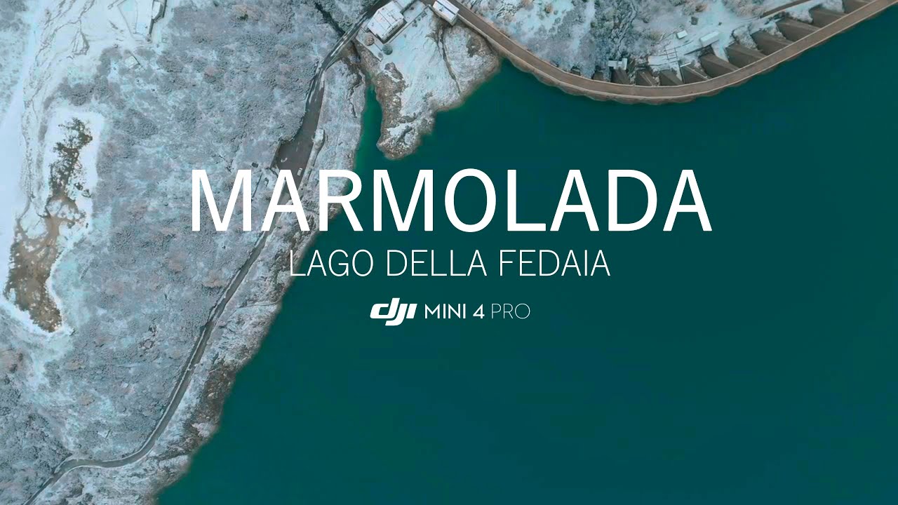 Marmolada, Lago di Fedaia - [Dji Mini 4 Pro, 4K]