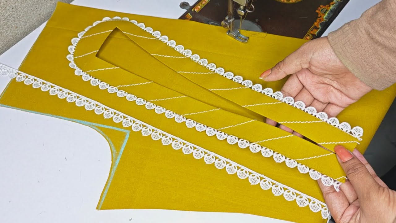 सबकी नजर में दिखे बहुत ही सुंदर stylish kurti neck design जिसे बनाना इतना आसान कि आप देखते रहजाएंगे 