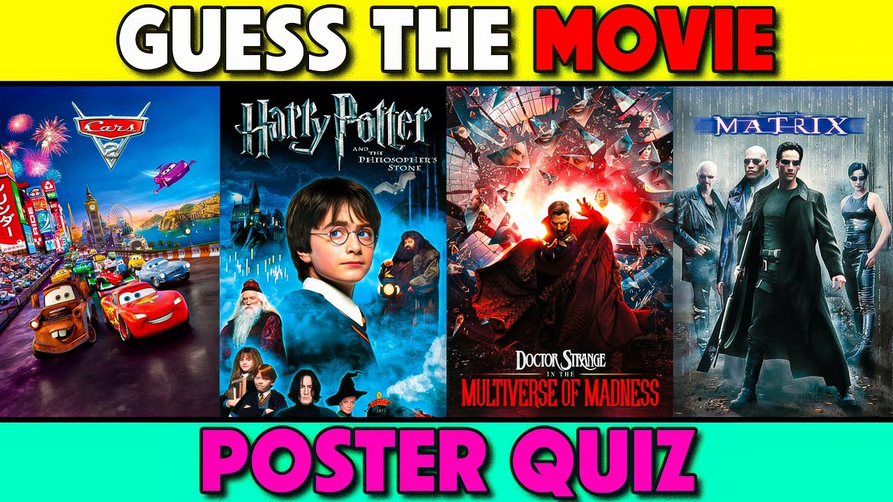 Close-Up Poster Movie Quiz | Test Your Movie Trivia