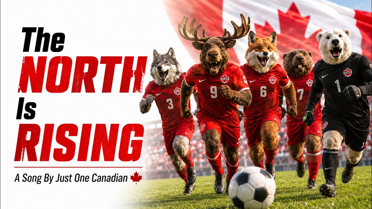 The North Is Rising-Team Canada Fifa World Cup Soccer Unofficial Anthem Part 2 -By Just One Canadian