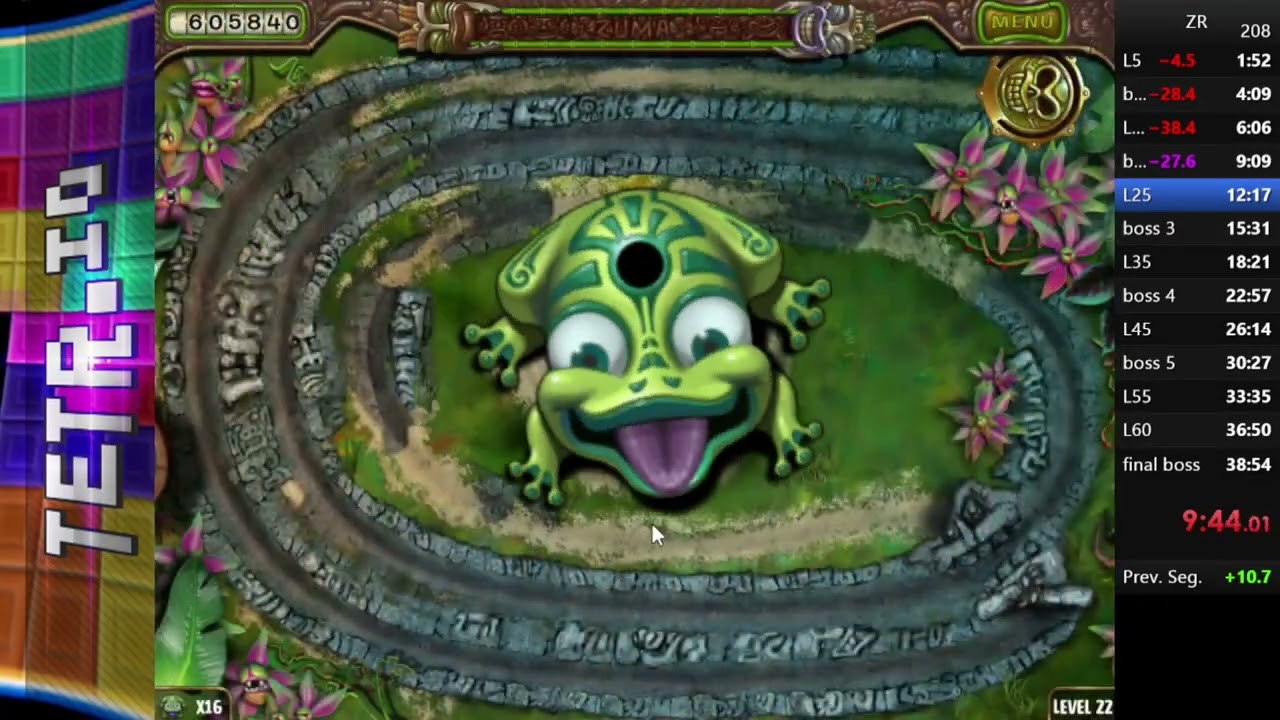 [PB] Zuma's Revenge Speedrun any% in 27:22