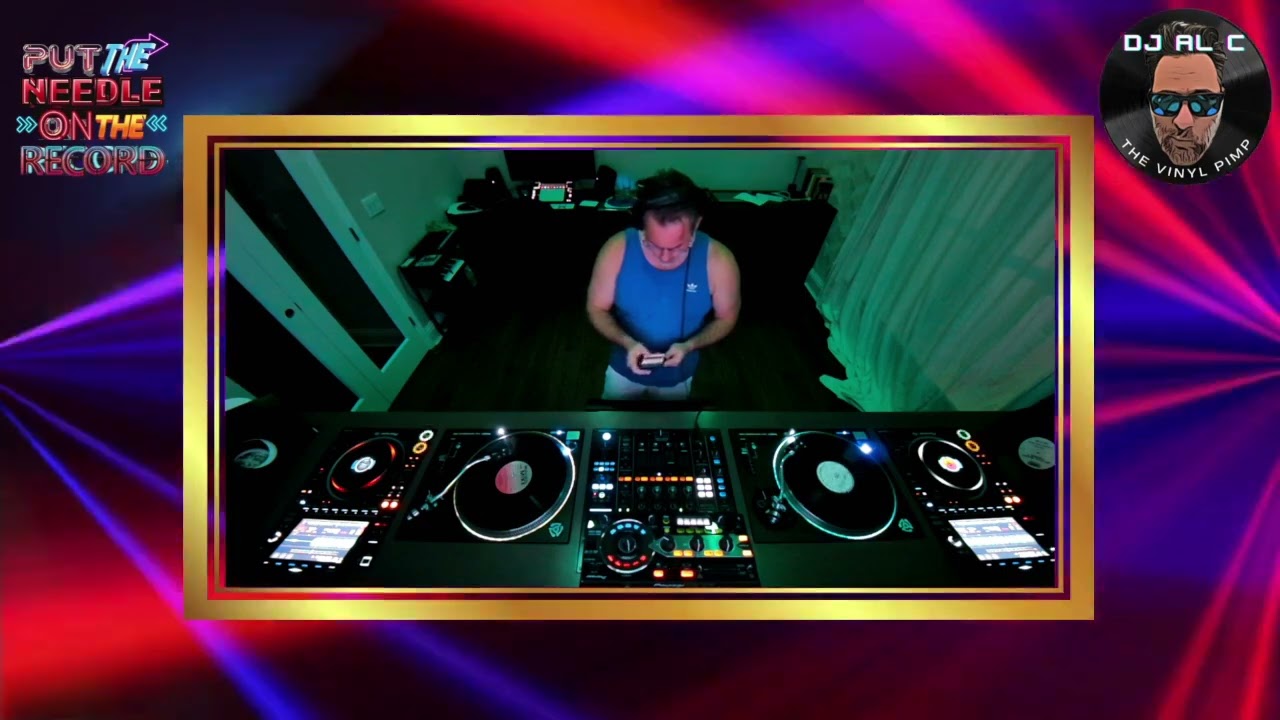 Old School Breakbeat Mix  7th AVE Ybor Mix DJ AL C  Vinyl Pimp