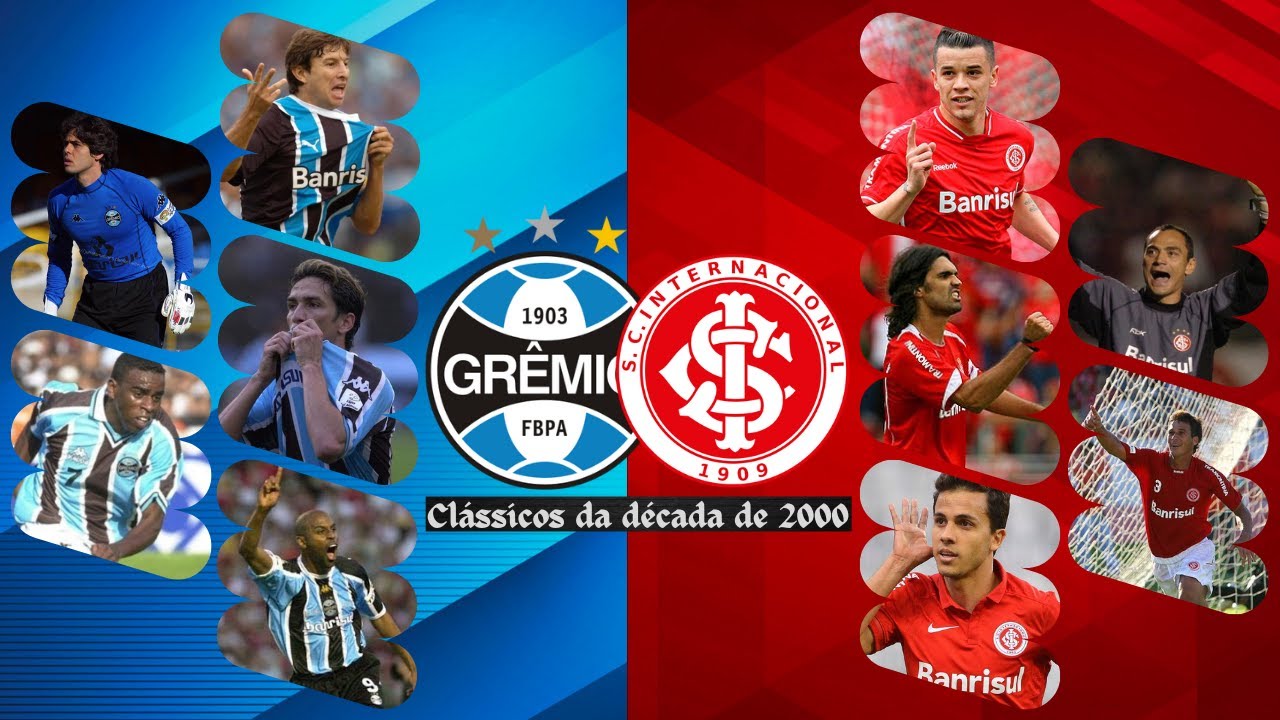 Grêmio x Internacional: Todos os clássicos da década de 2000