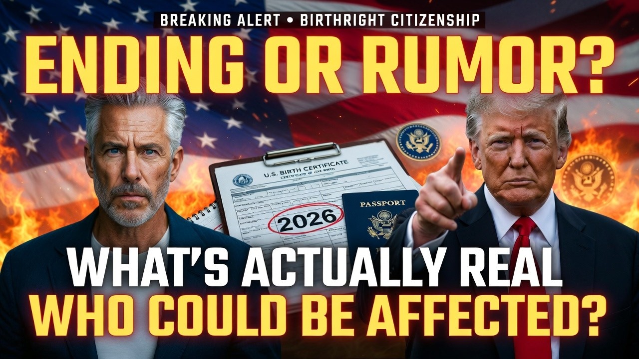 🚨BREAKING UPDATE: USCIS & Birthright Citizenship 2026 Debate - Who Could Be Affected? #usimmigration