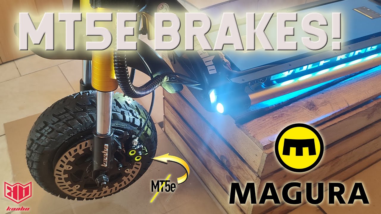 HUGE UPGRADE: MAGURA MT5E BRAKES / KAABO WOLF KING GT!  ULIP HYBRID OFF-ROAD TIRES!