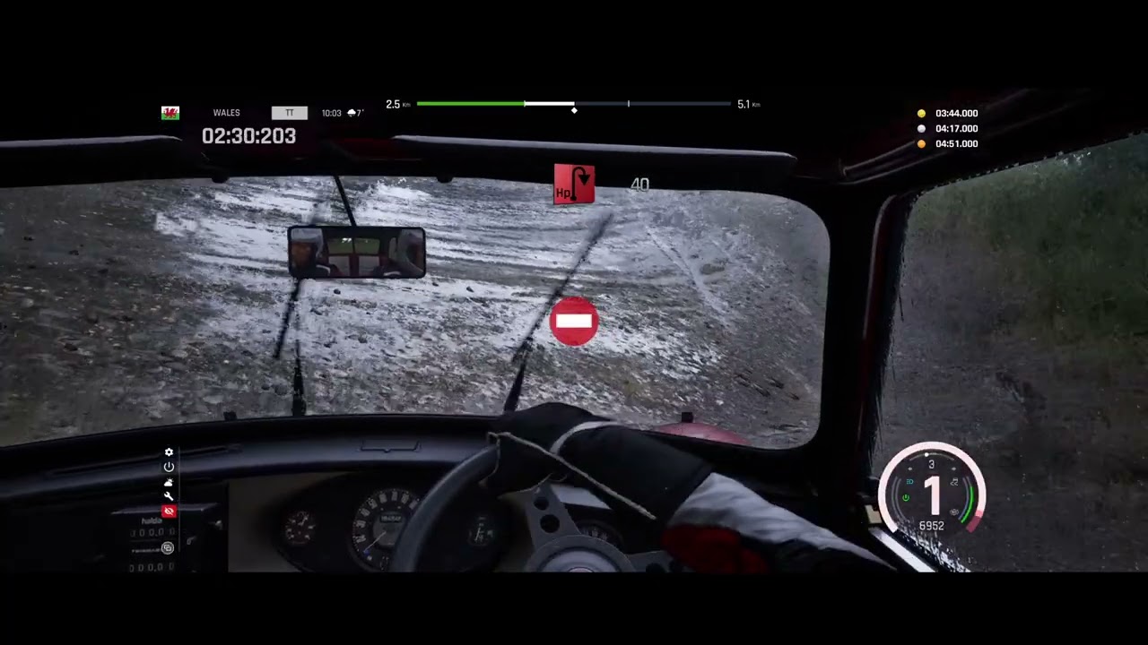 Trying out the new Assetto Corsa Rally - 1964 Mini Cooper S @ Wales Rainy Condition
