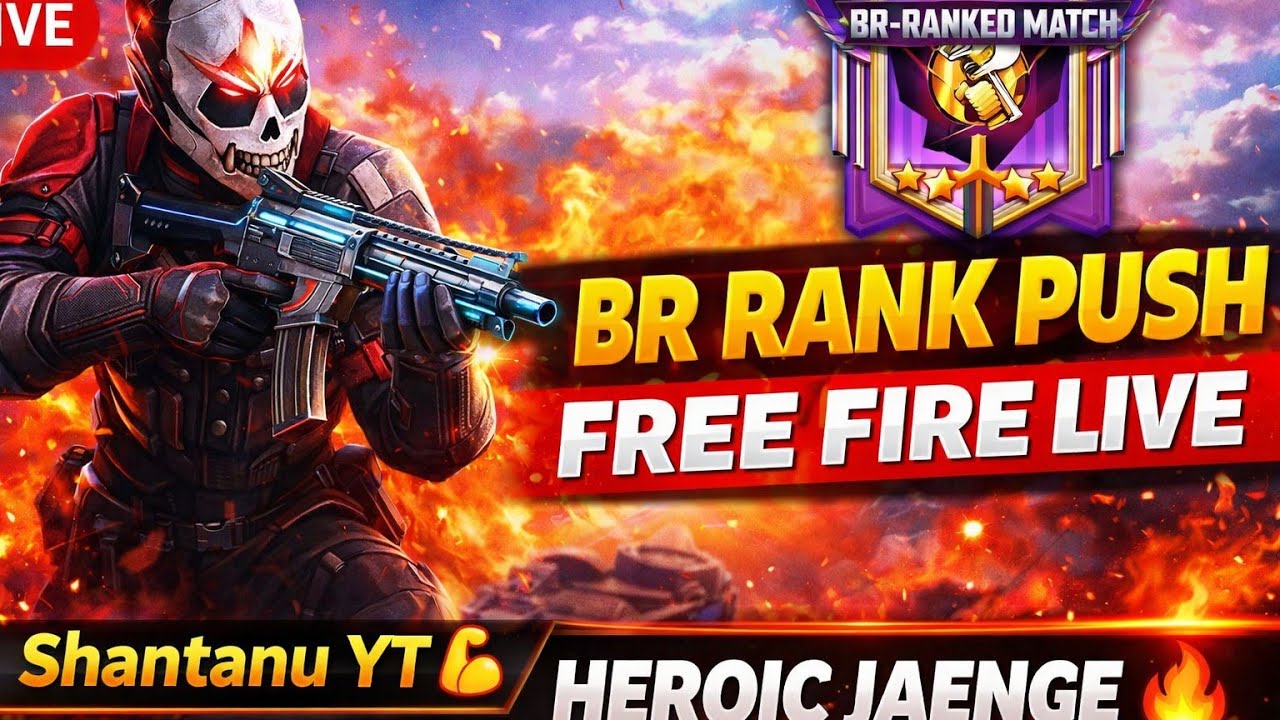 Br new rank season- 47 Road to Top-2🔥 #freefirelive #shortsfeed