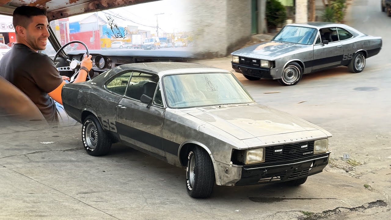 DE CARONA NO OPALA METAL 4 CILINDROS WEBER 40 E 4X1 GRITANDO