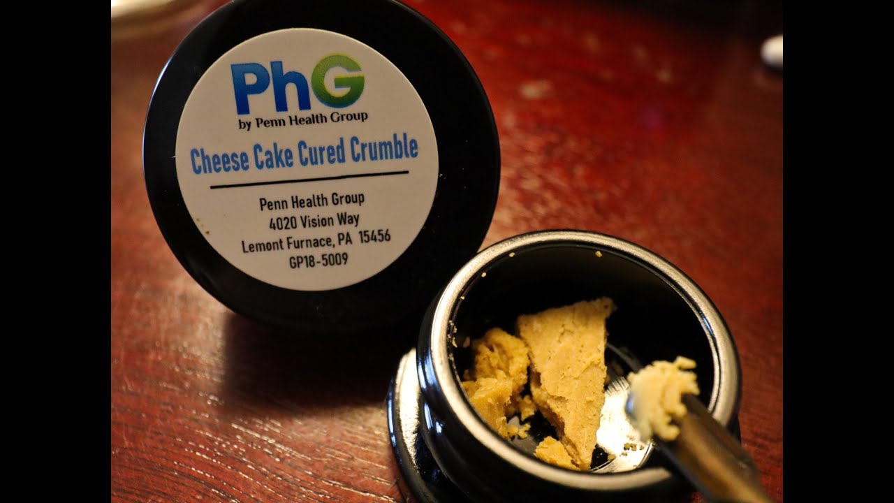 NEW !!  Penn Health Group ( PhG )  Cheese Cake    Cured Crumble