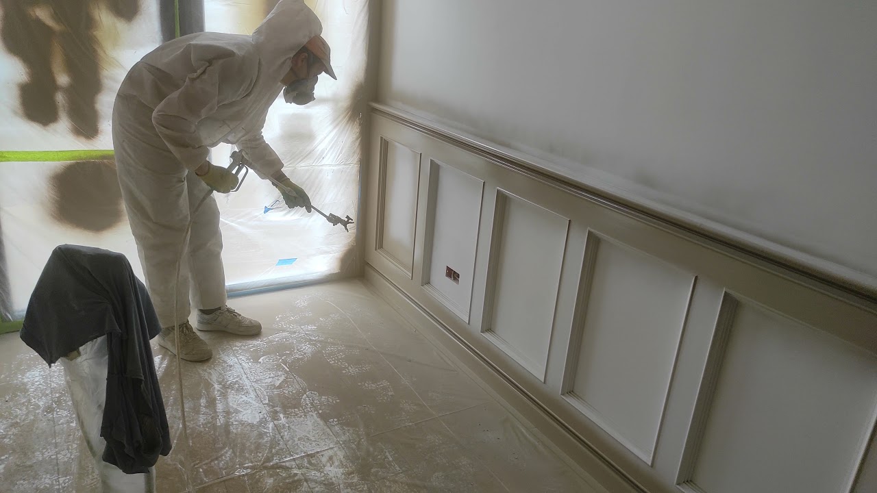 STO Opticryl Satinmatt & Graco 390 Покраска Кишинев