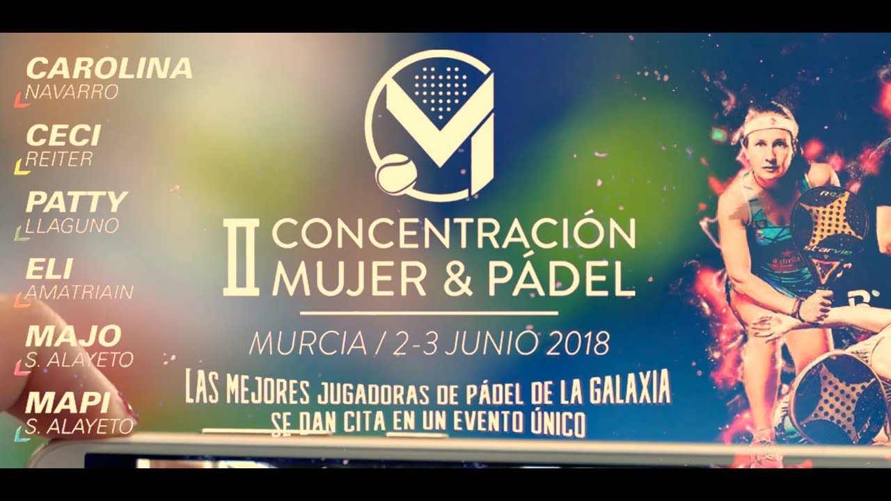 II Concentración mujeres&pádel MURCIA