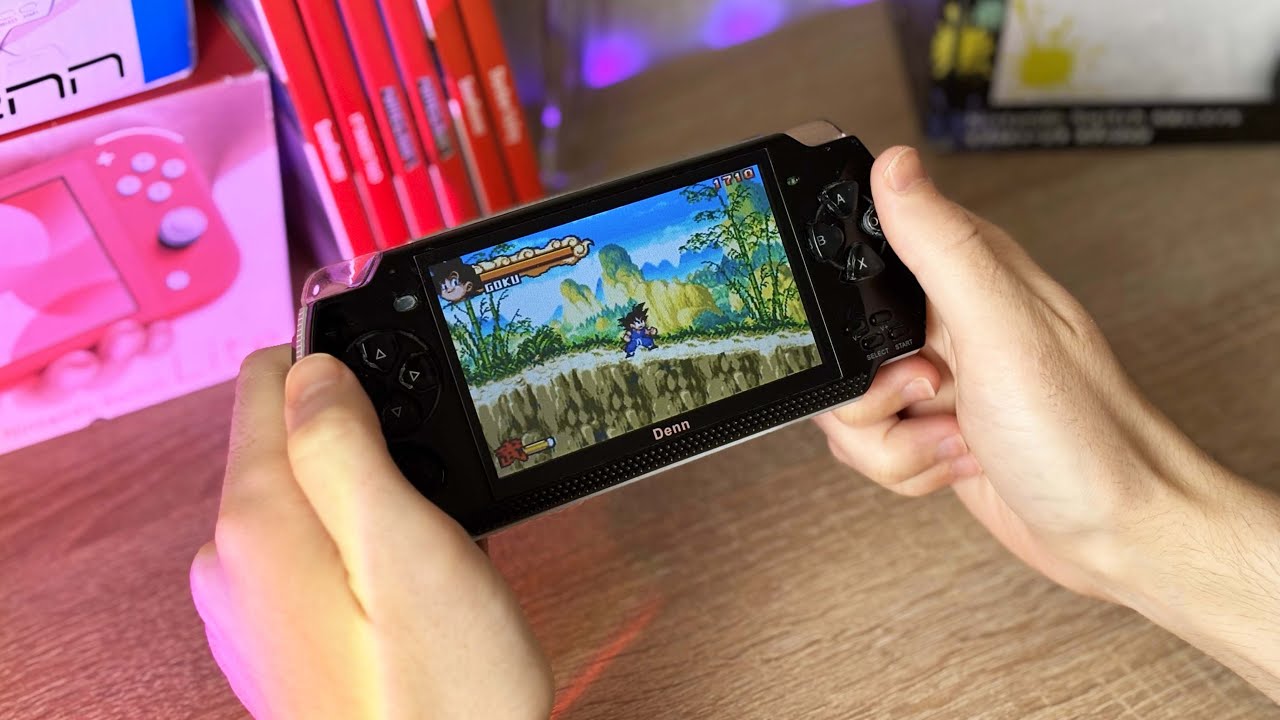Китайский клон PSP из 2010х - Denn DPE 801