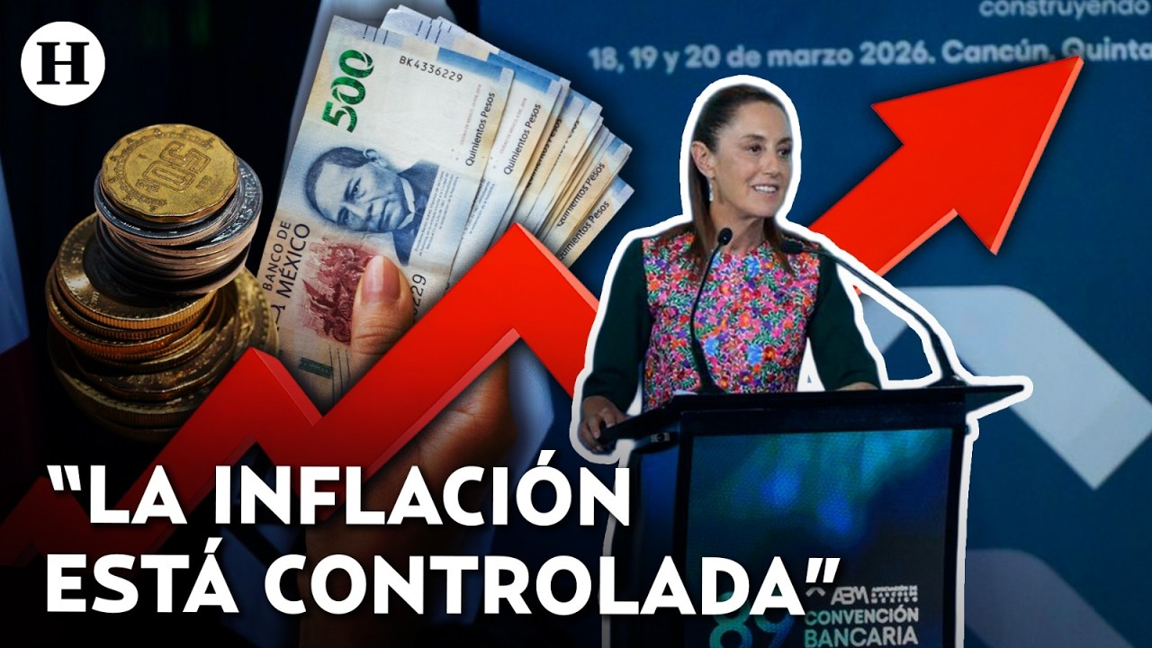“El peso está fuerte” Claudia Sheinbaum afirma que la crisis global no afecta a México