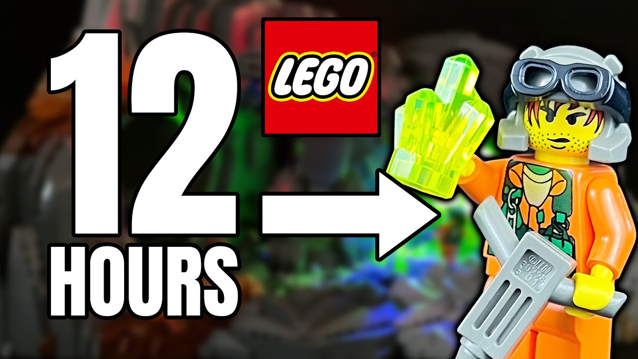Can I Build A LEGO Rock Raiders MOC In 12 Hours?!