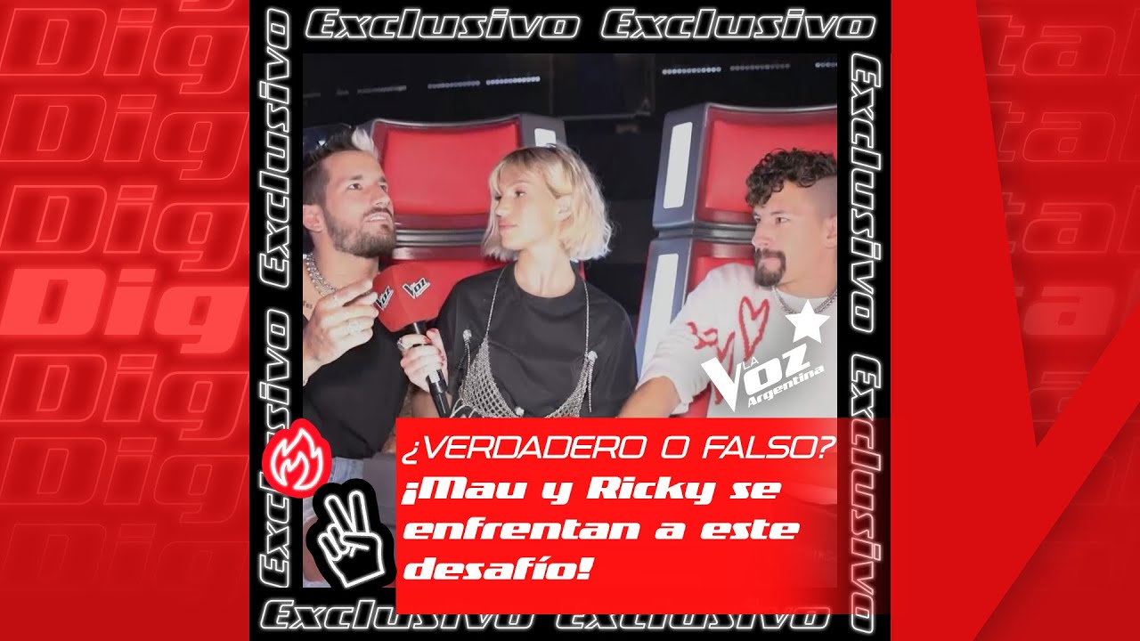 ¡Mau y Ricky se la juegan en este desafío con Stefi Roitman! -  La Voz Argentina 2021