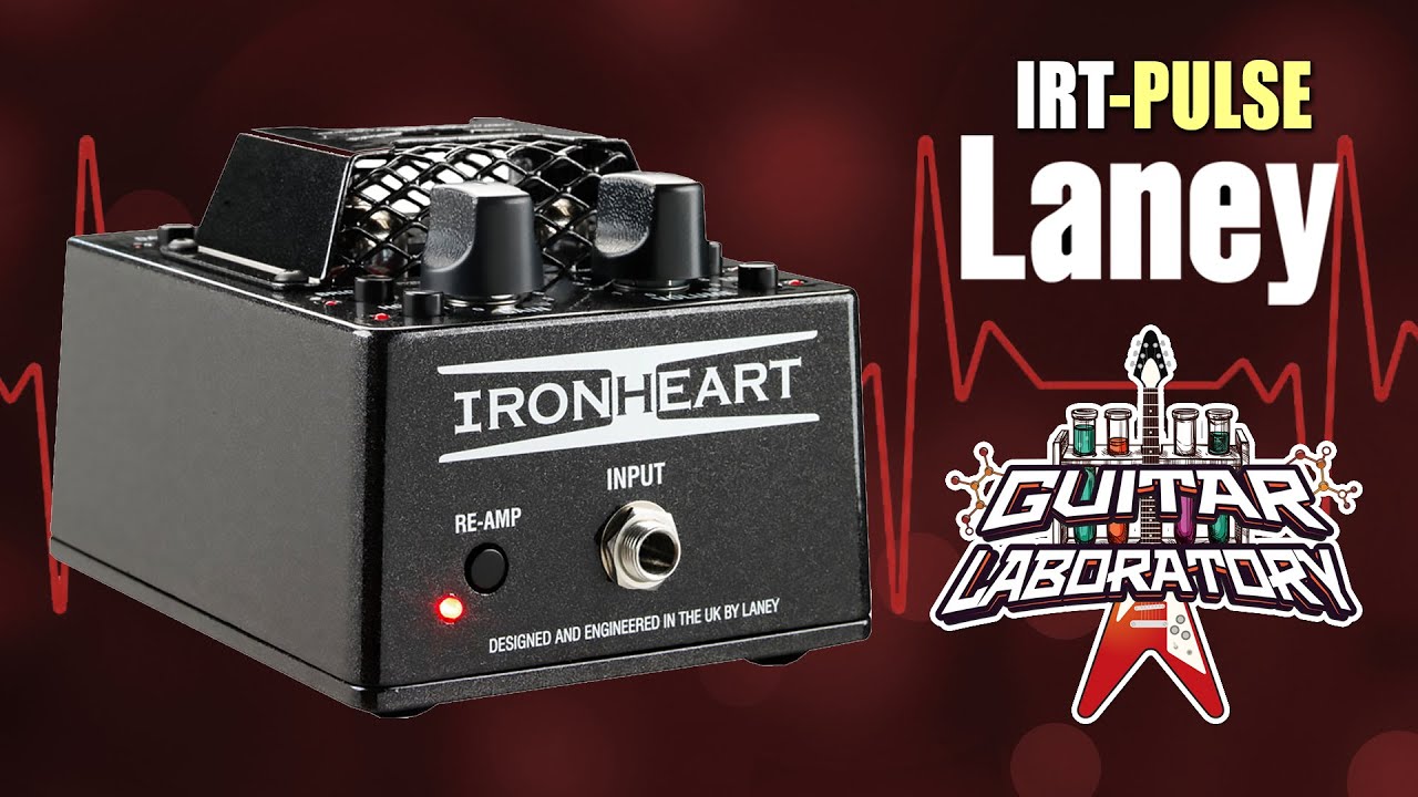 Ламповый гитарный преамп LANEY IRT-PULSE с USB-интерфейсом и функцией реампинга!