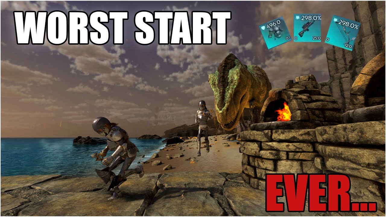 Doing the WORST start EVER on NEW CONQUEST : ARK Ascended Official PvP