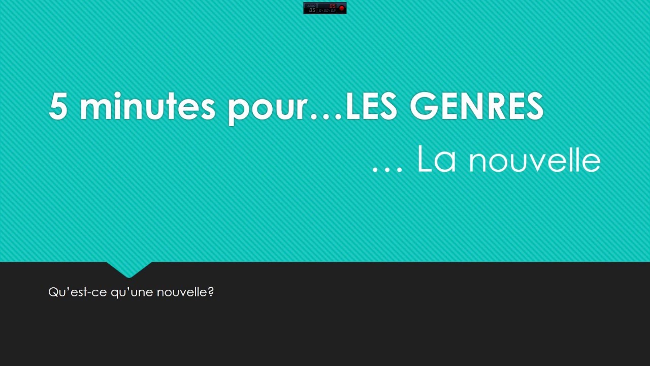 La nouvelle