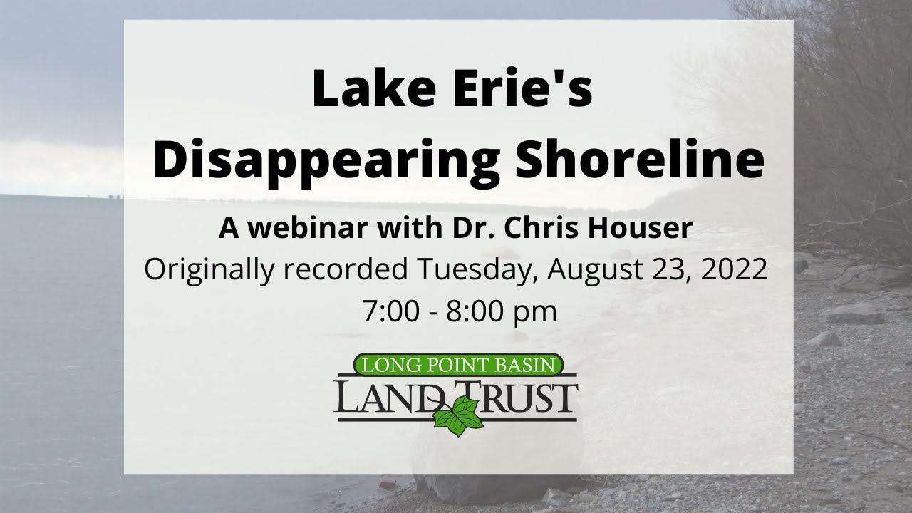 Lake Erie's Disappearing Shoreline