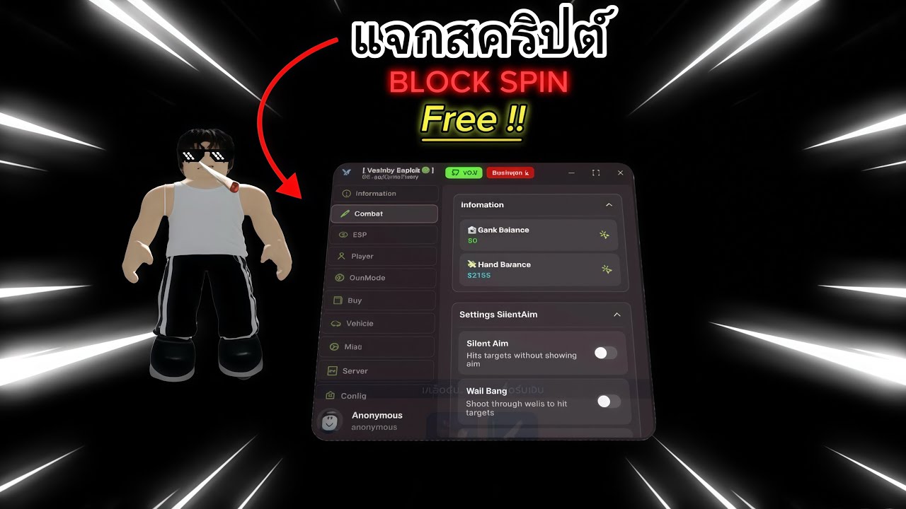 NEW SCRIPT BLOCK SPIN FREE!!! 🔥 #blockspin #freescripts 