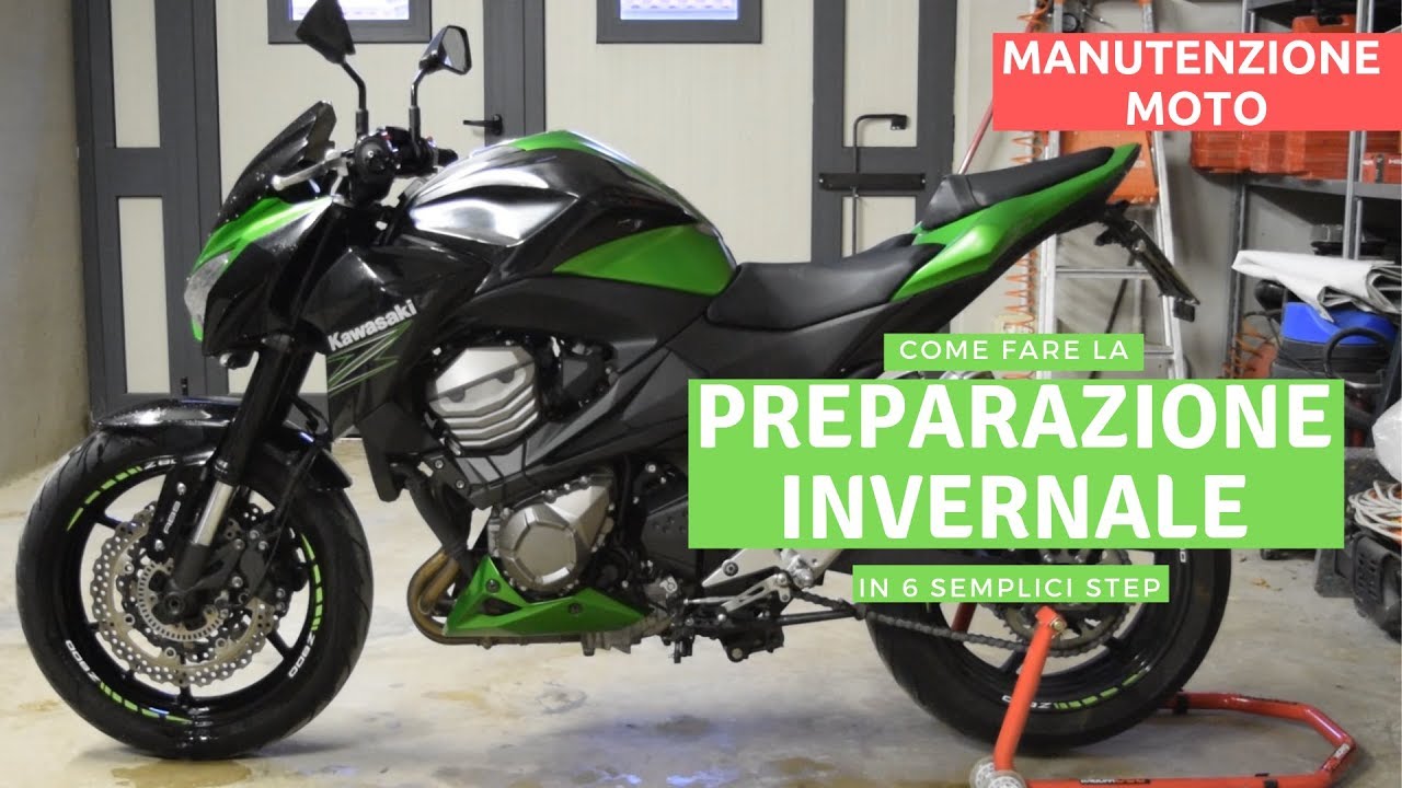Come preparare la moto per l'inverno Step by Step | Manutenzione moto