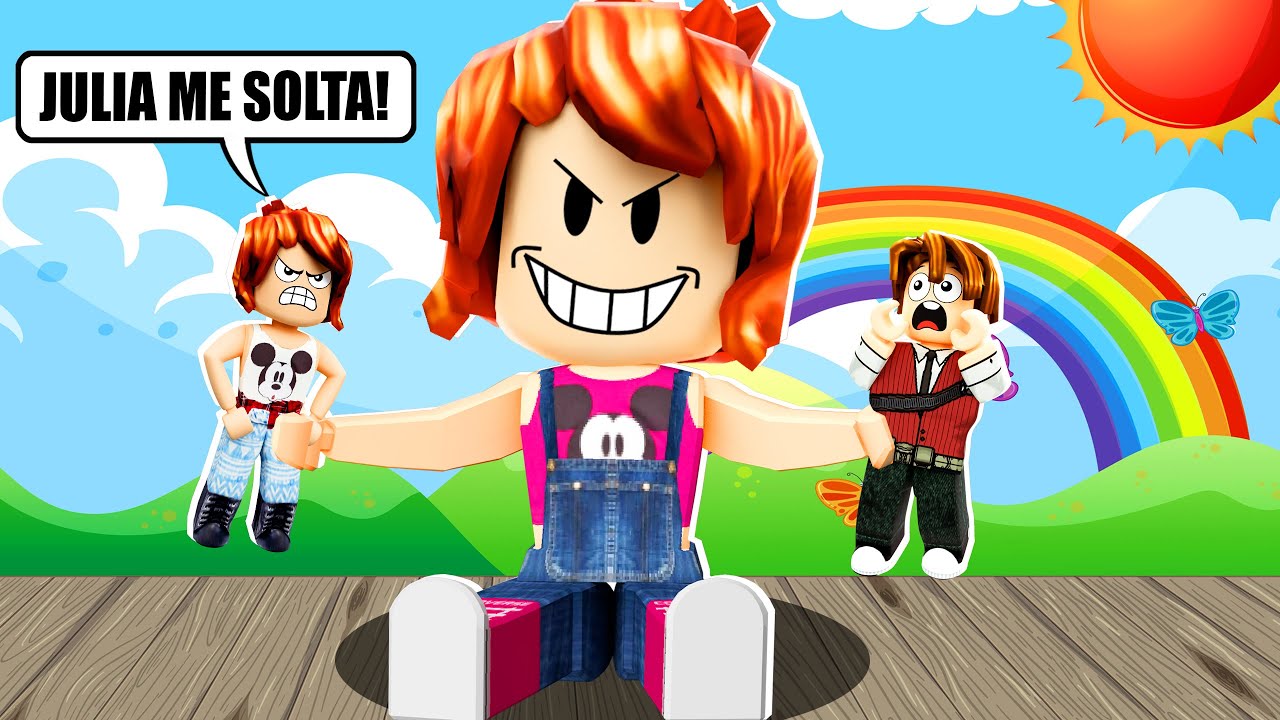 VIREI UM BEBÊ GIGANTE no ROBLOX! (Evil Baby)