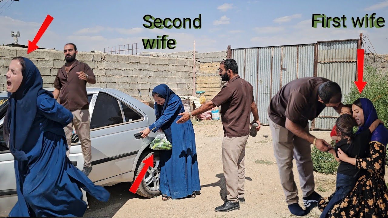 The second wife's jealousy over Jesus going to the legend
