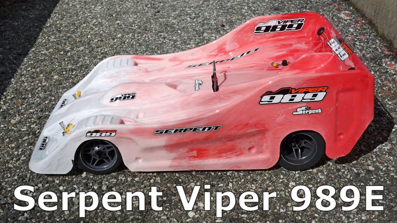 Serpent Viper 989E - 1/8 Track Beginner