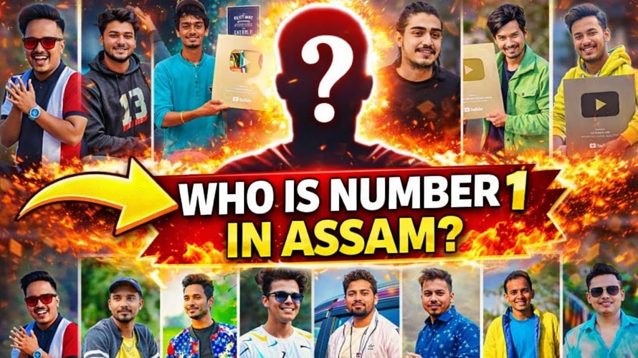 Who is No.1 Youtuber of Assam_Top 10 Assam Youtubers_असम का नंबर 1 YouTuber कौन है? @DimpusVlogs