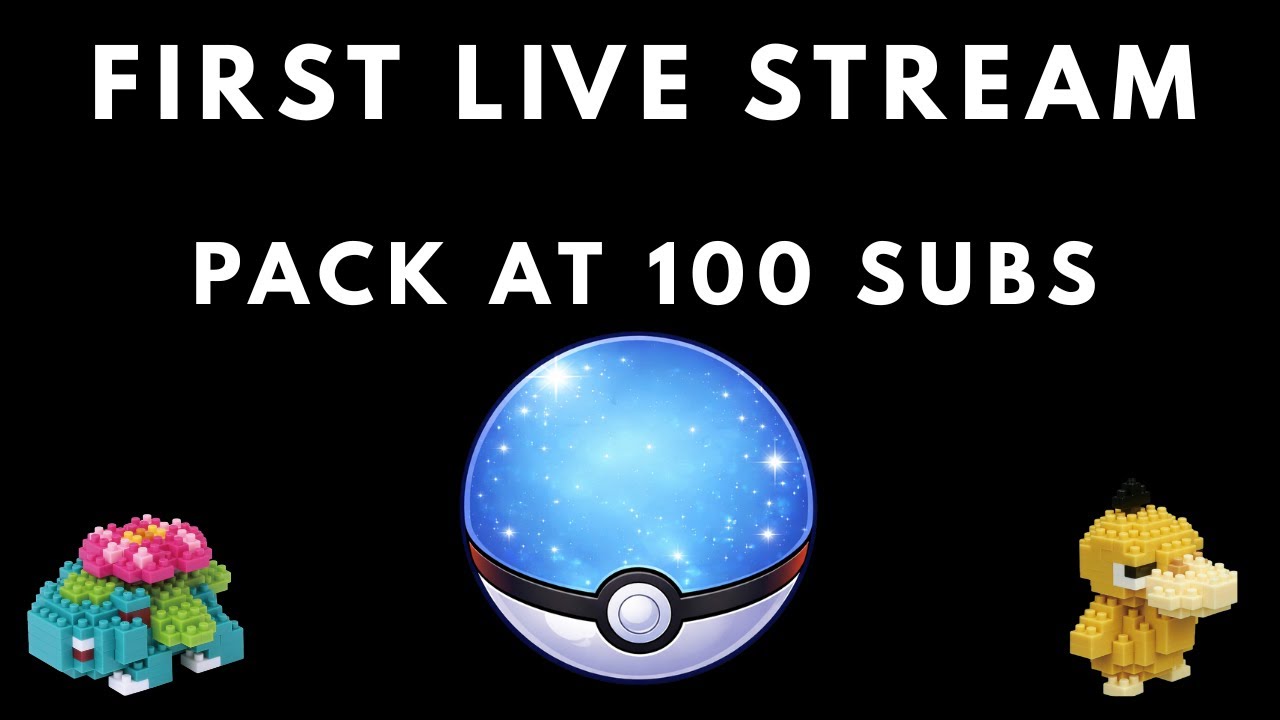 How to Build the Venusaur Pokémon Nanoblock | Live Build + Pack at 100 Subs