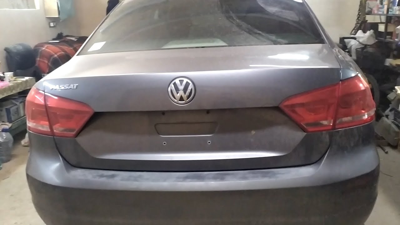 Volkswagen Passat из США. кузовной ремонт.