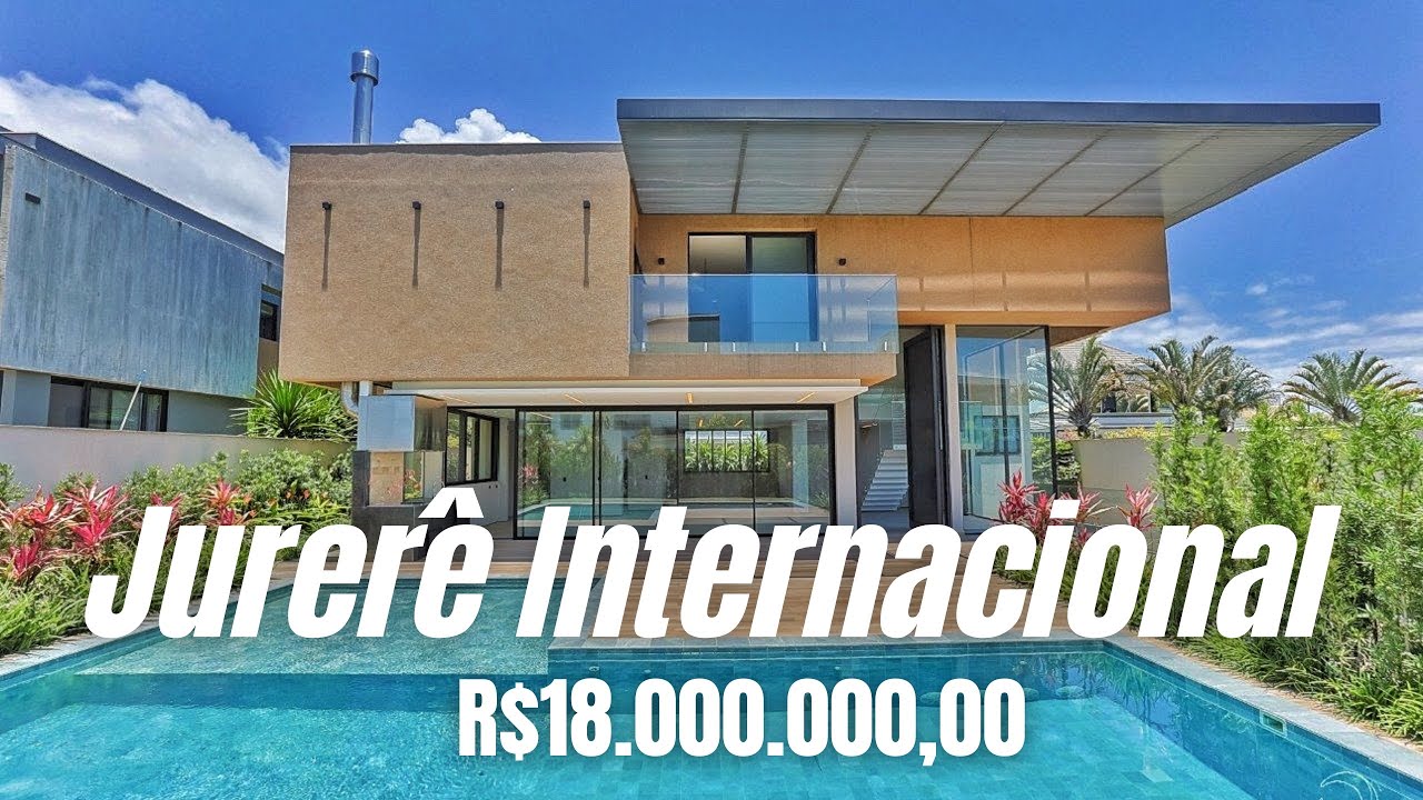 Jurerê Internacional – Vlog Imobiliário | Mansão moderna com piscina e alto padrão