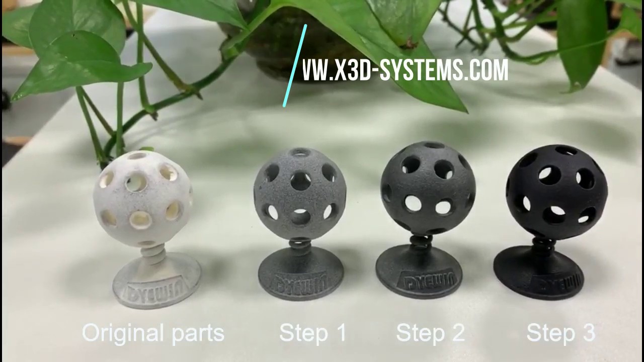 Finishing Equipment for SLS & HP 3D Printed parts
