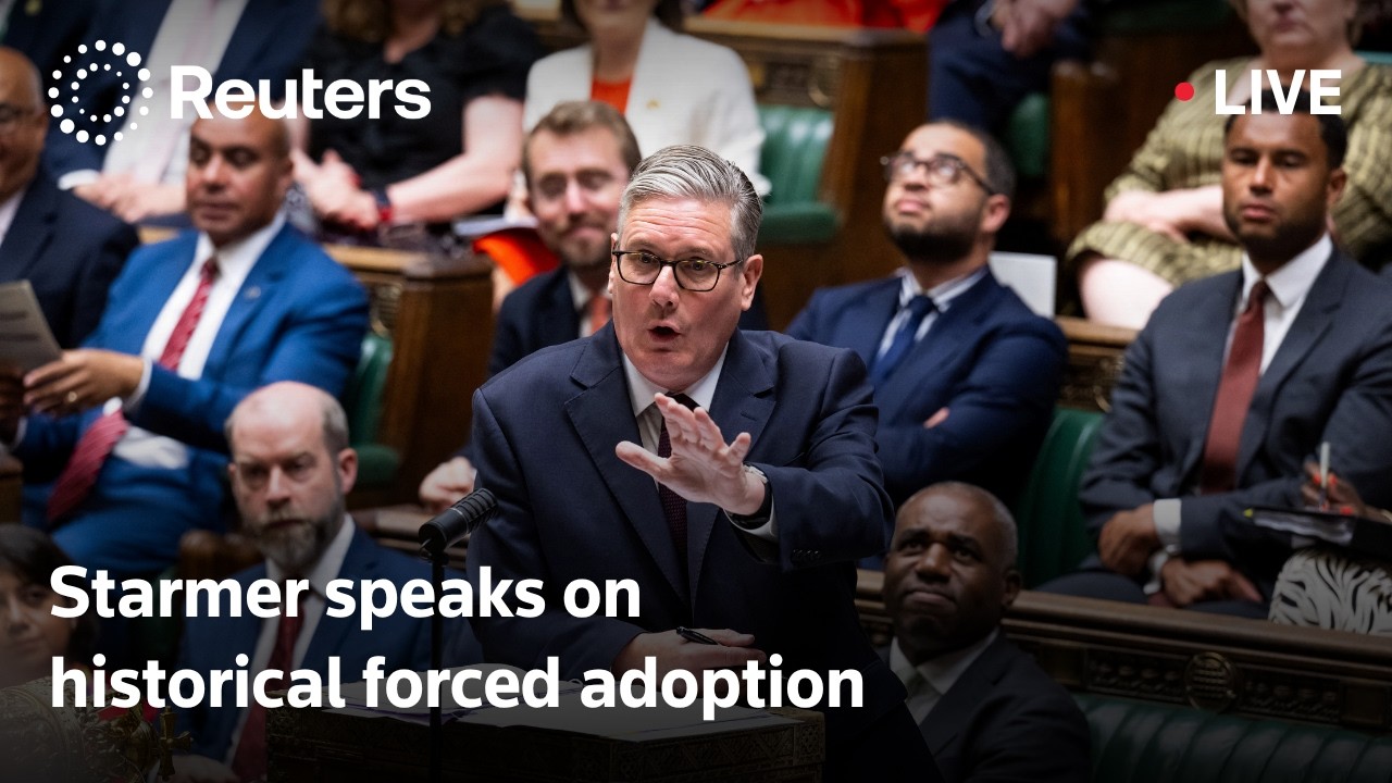 LIVE: UK Prime Minister Starmer speaks on historical forced adoption