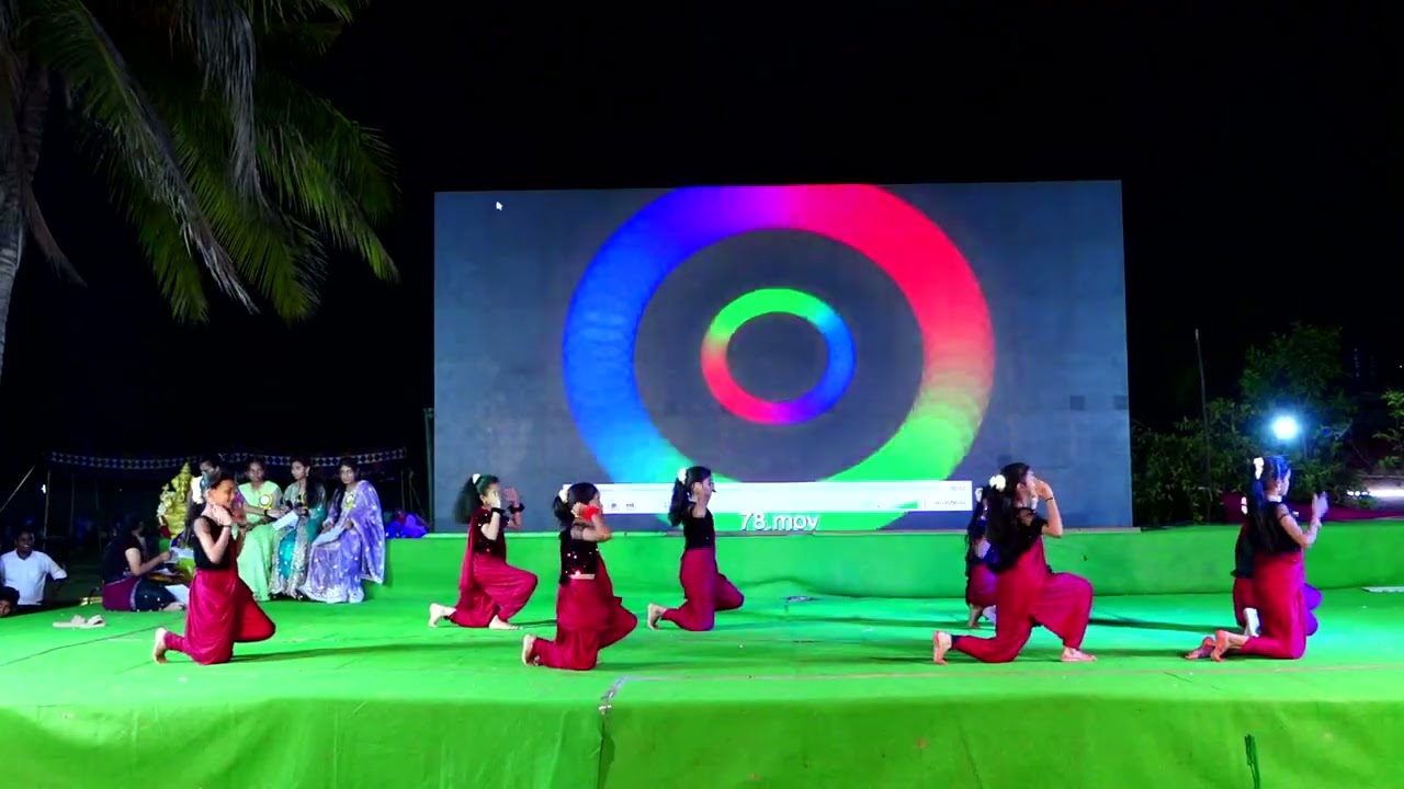 GRADE-6-B-GIRLS kurchi madthapetti AADITHYA'S 5th SAARANG CELEBRATIONS 2024 - 2025