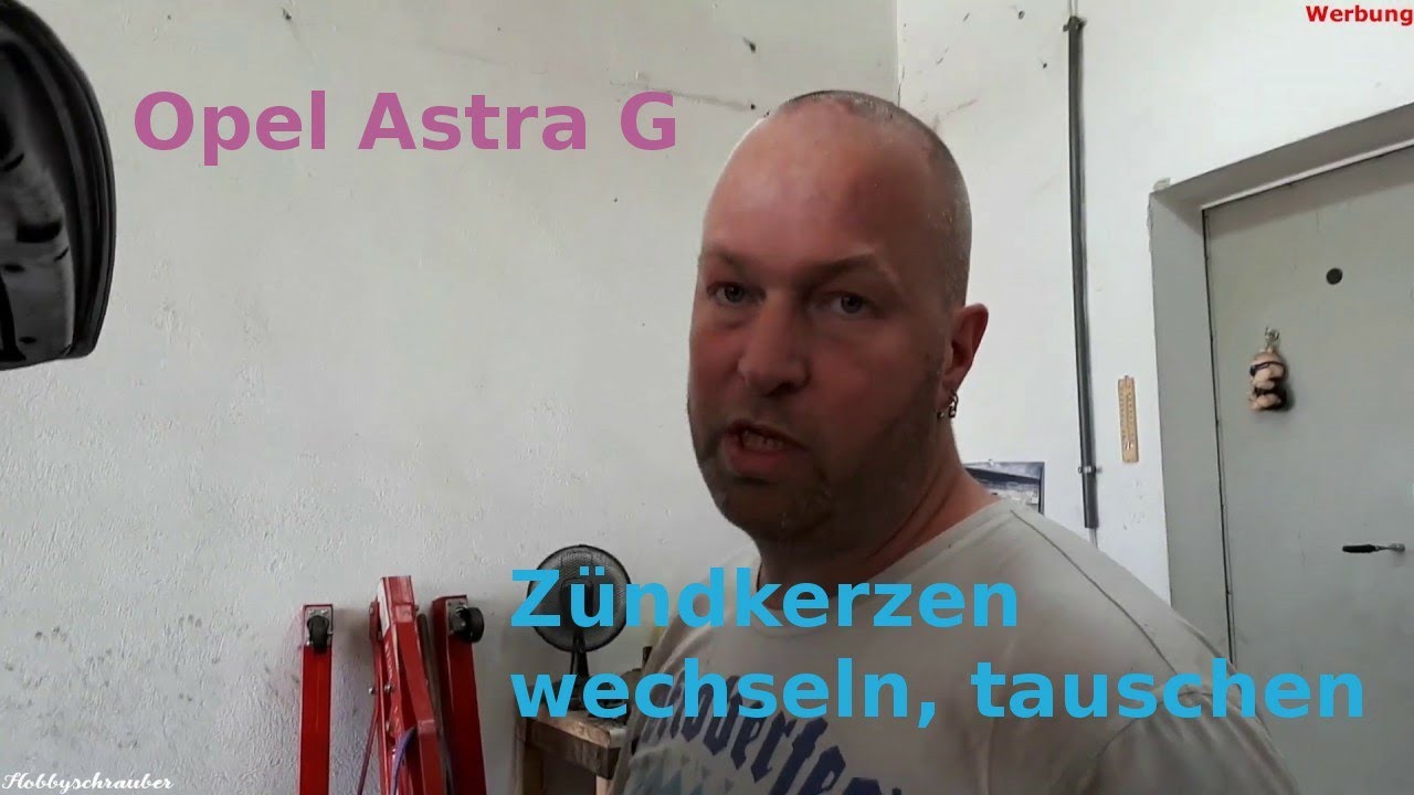 Opel Astra G CC (T98, F48, F08), Zündkerzen wechsel, tauschen