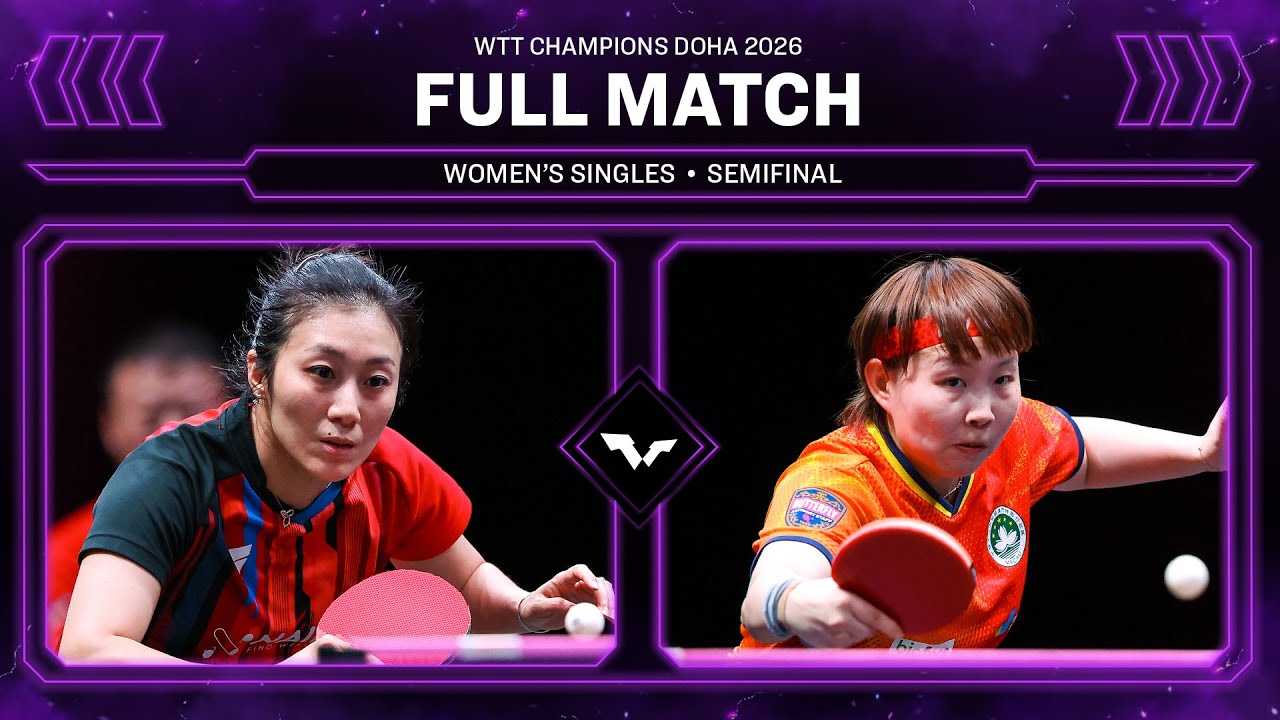 FULL MATCH | Ying Han vs Zhu Yuling | WS SF | WTT Champions Doha 2026