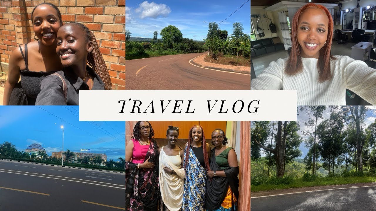 TRAVEL VLOG: Back to Rwanda 🇷🇼after 10 years.. ( dying my hair, kwibuka events, etc…)